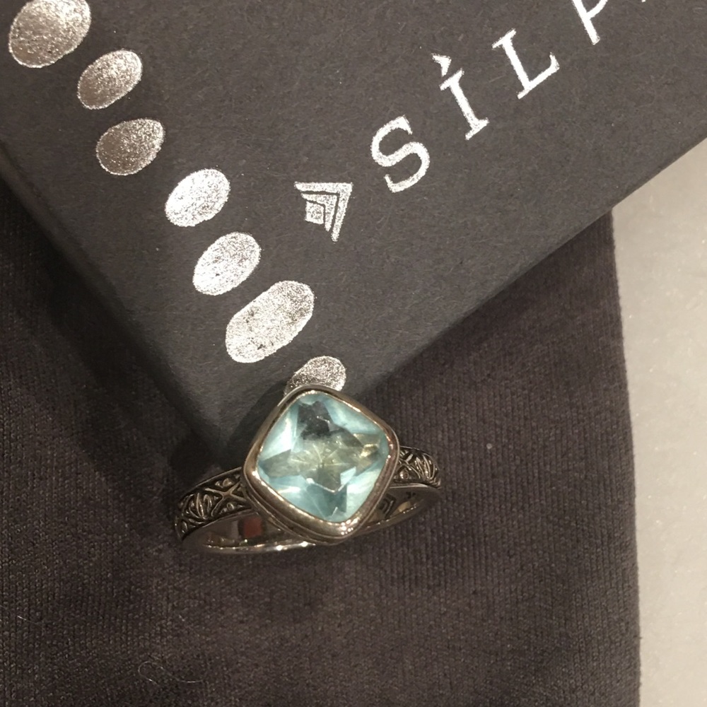 Silpada Aquamarine Ring